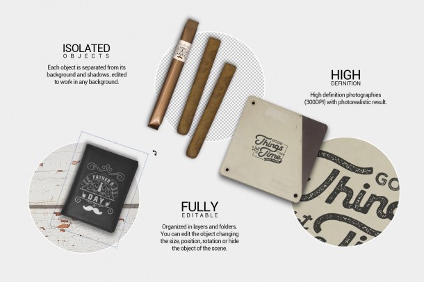4 Cuban Cigars Scene Creator (1820)